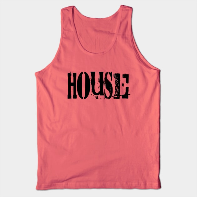 HOUSE MUSIC #1 Tank Top by RickTurner